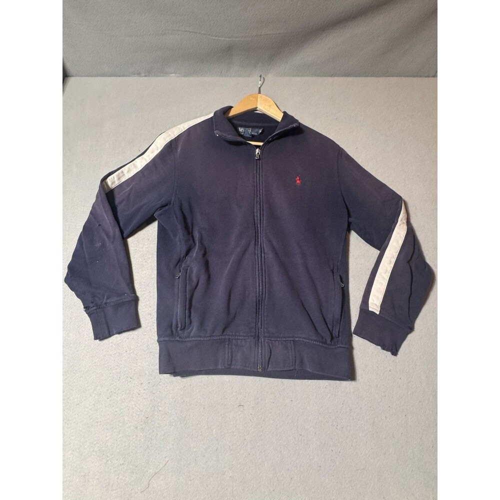 Vtg Polo Ralph Lauren Men’s Full Zip Jacket Y2K Streetwear Olympic Style Size M